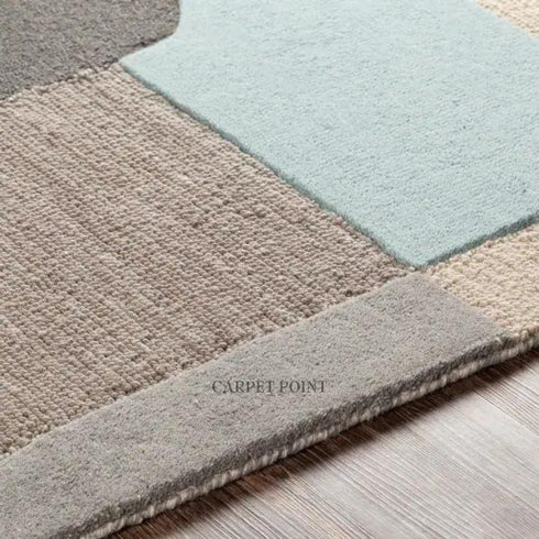 Handmade Blue Furbish Carpet