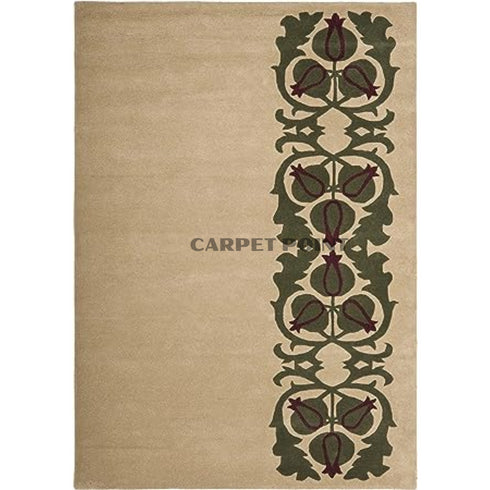 Handmade Woolen Linen Carpet