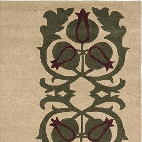 Handmade Woolen Linen Carpet