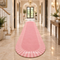 Blush Bright Striped Wool Runner Carpet