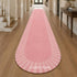 Blush Bright Striped Wool Runner Carpet