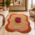 Terra Waves Abstract Organic Carpet