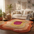 Terra Waves Abstract Organic Carpet