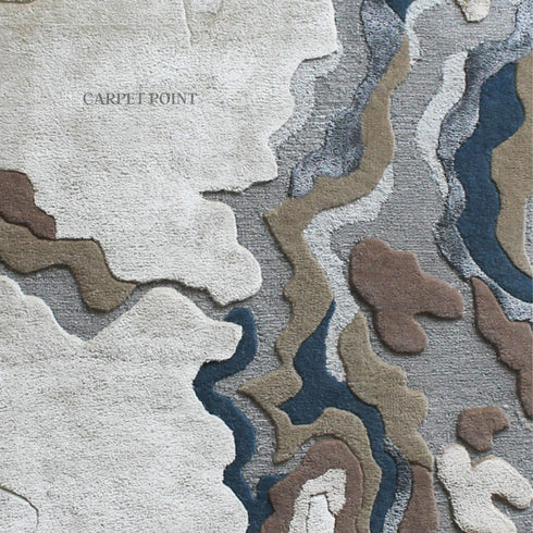 Handmade Pattern Kashmiri Carpet