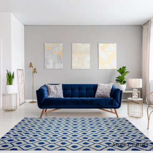 Handmade Ultra White Persian Carpet