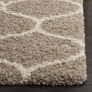 Handmade Gray Design Textured Carpet