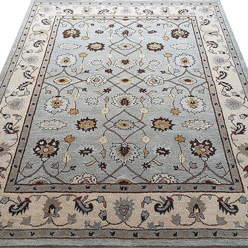 Carpet Point Handmade Flower Pattern Carpet