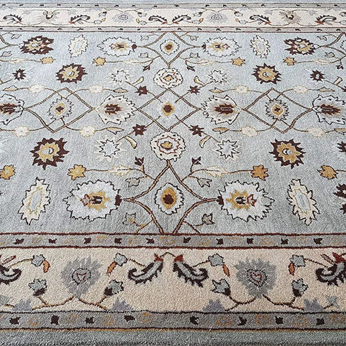 Carpet Point Handmade Flower Pattern Carpet