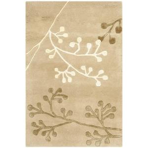 Carpet Point Handmade Woolen Beige Carpet