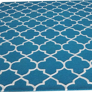 Handmade Unique Geometrical Pattern Modern Carpet