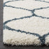Carpet Point Handmade White Soft Shaggy Carpet