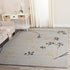 Carpet Point Handmade Woolen Gray Carpet