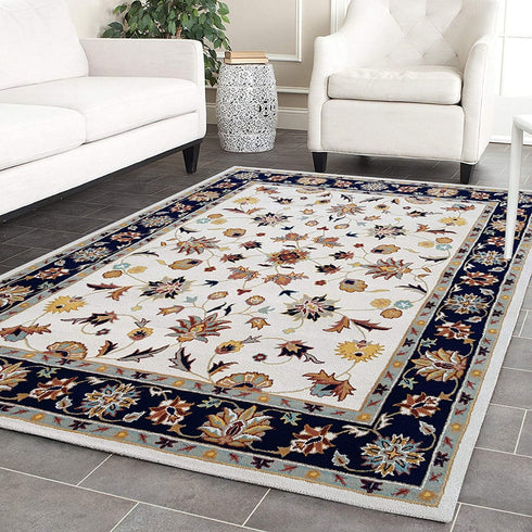 Hand Tufted Woolen Pattern Modern Carpet