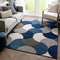 Handmade Pattern Premium Carpet Blue Color