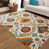 Handmade Flower Pattern Modern Carpet